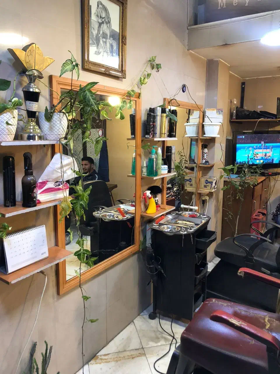 صندلی برقی ودکور ارایشگاه|آرایشگاه و سالنهای زیبایی|دماوند, دماوند|دیوار