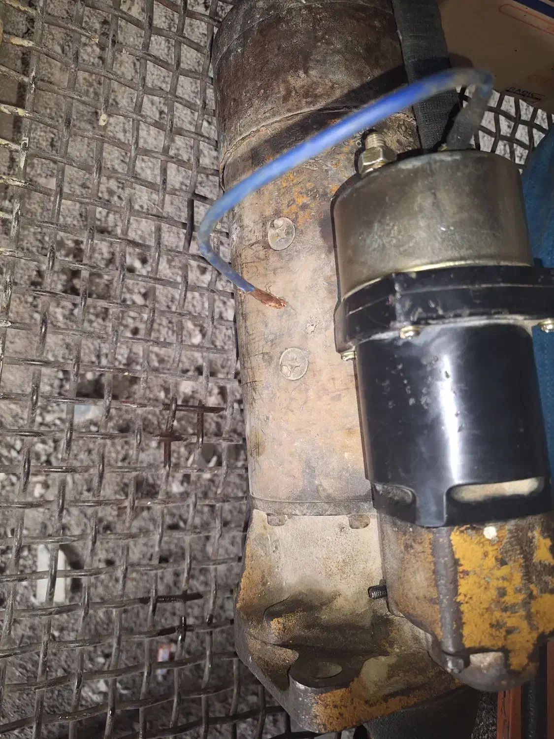 استارت بلدوزر ۱۵۵ قدیم ...استارت بزرگ|قطعات یدکی و لوازم جانبی|اصفهان, کوجان|دیوار