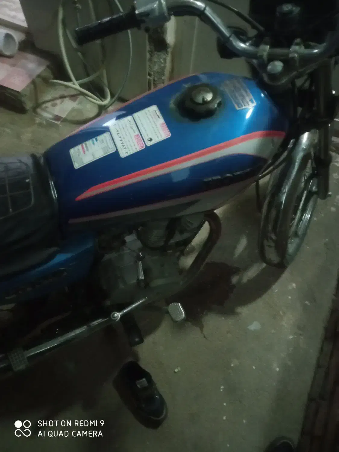 موتور ۱۲۵ مدل۹۰ مزایده|موتورسیکلت|سنندج, |دیوار