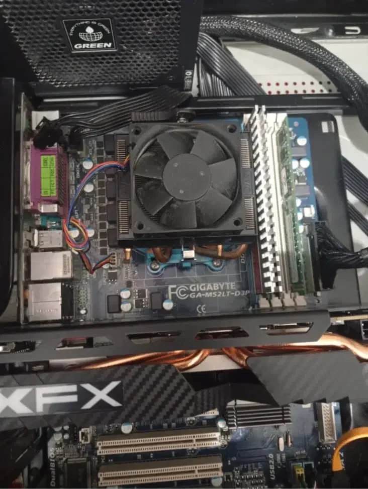 باندل سی پی یو مادربورد m52|قطعات و لوازم جانبی رایانه|شیراز, انجیر|دیوار