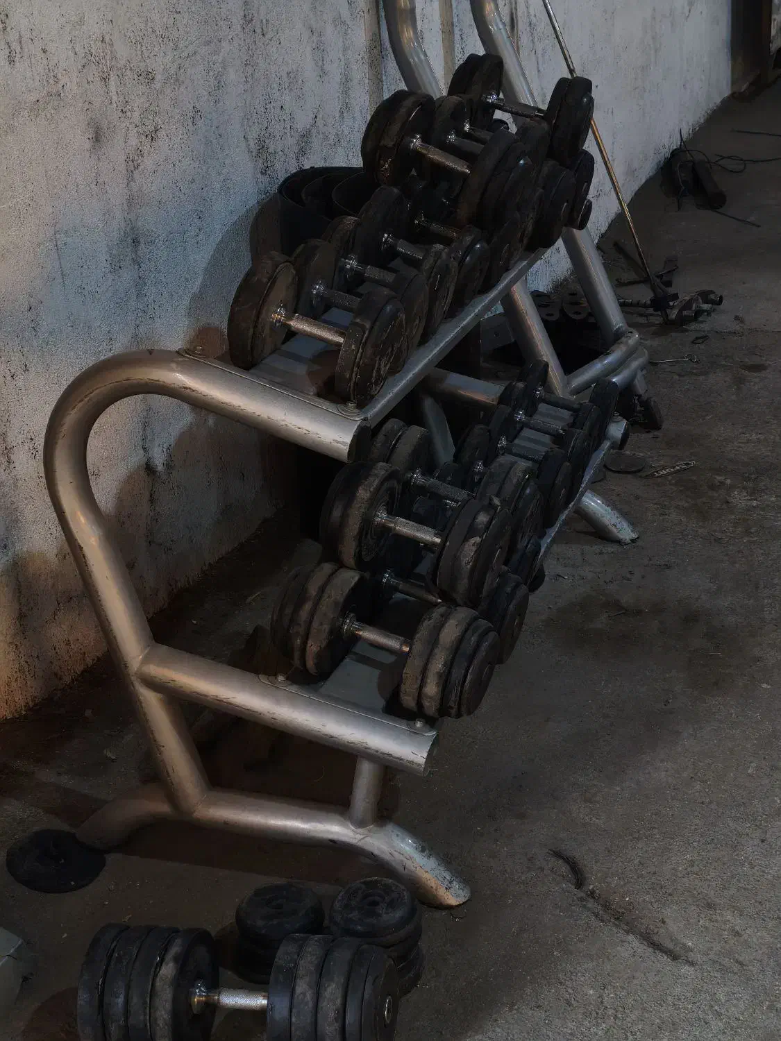 سنگ دمبل کار کرده|تجهیزات ورزشی|مشهد, همت آباد|دیوار