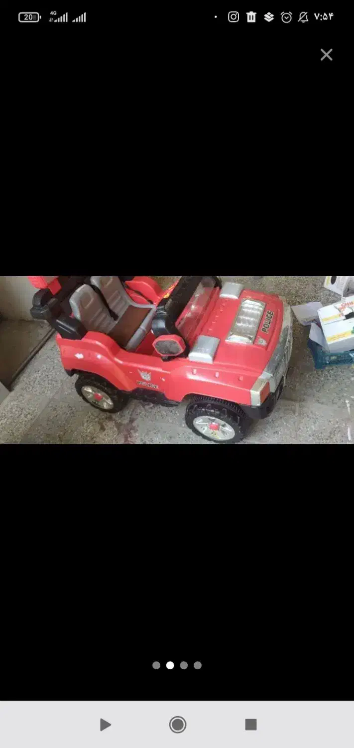 فروش ماشین شارژی با قیمت خیلی پایین|اسباببازی|بجنورد, |دیوار