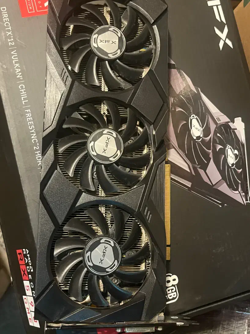 گرافیک rx590 xfx سه فن|قطعات و لوازم جانبی رایانه|تهران, المهدی|دیوار