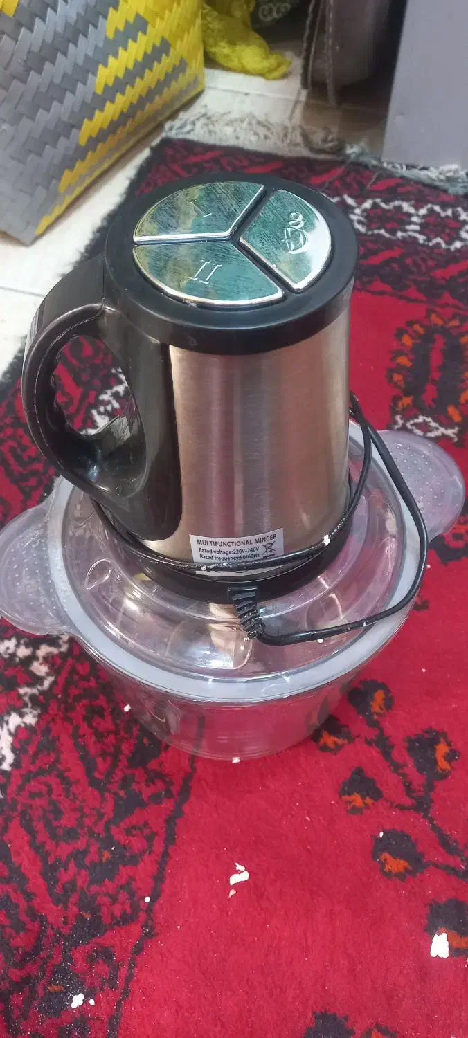 فروش فوری غذا ساز ۲ کاسه ای|خردکن، آسیاب، غذاساز|شاهین‌شهر, چمران|دیوار