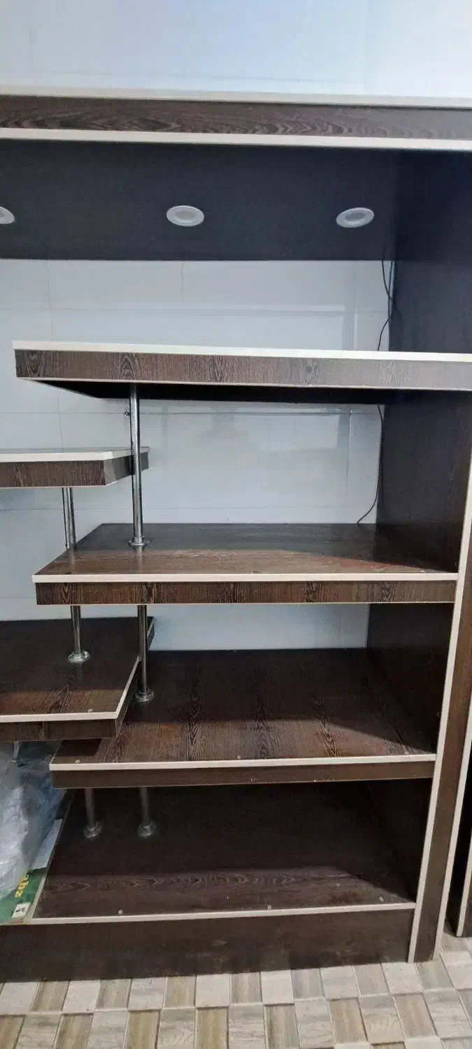 ست قفسه و میز چوبی|میز تحریر و کامپیوتر|ورامین, ورامین|دیوار