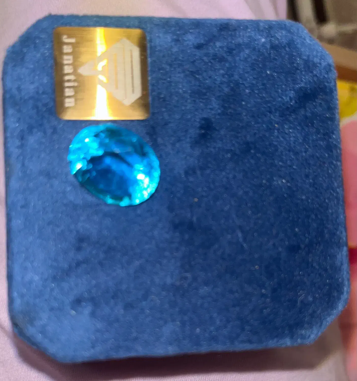 سنگ توپاز سوییسی اصل و قدیمی|جواهرات|تهران, هلال احمر|دیوار