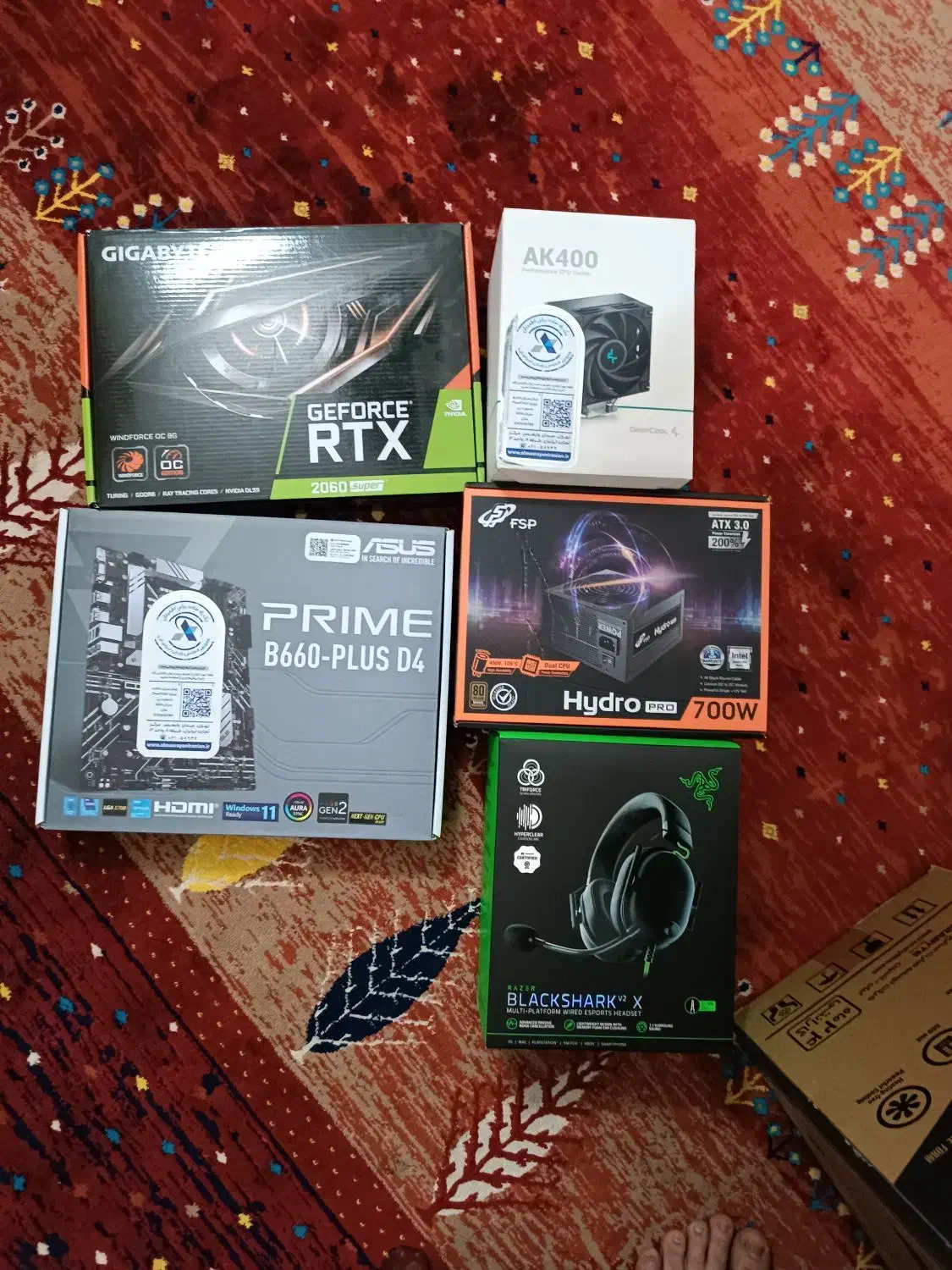 کامپیوتر گیمینگ قدرتمند 2060|رایانه رومیزی|مشهد, چهاربرج|دیوار