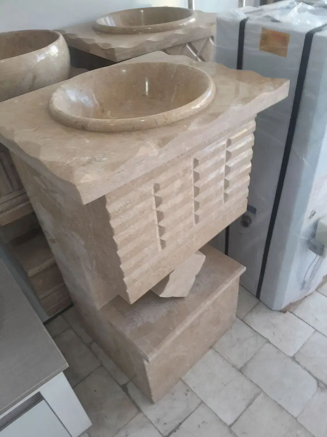 روشویی.سنگی|لوازم سرویس بهداشتی|رفسنجان, |دیوار