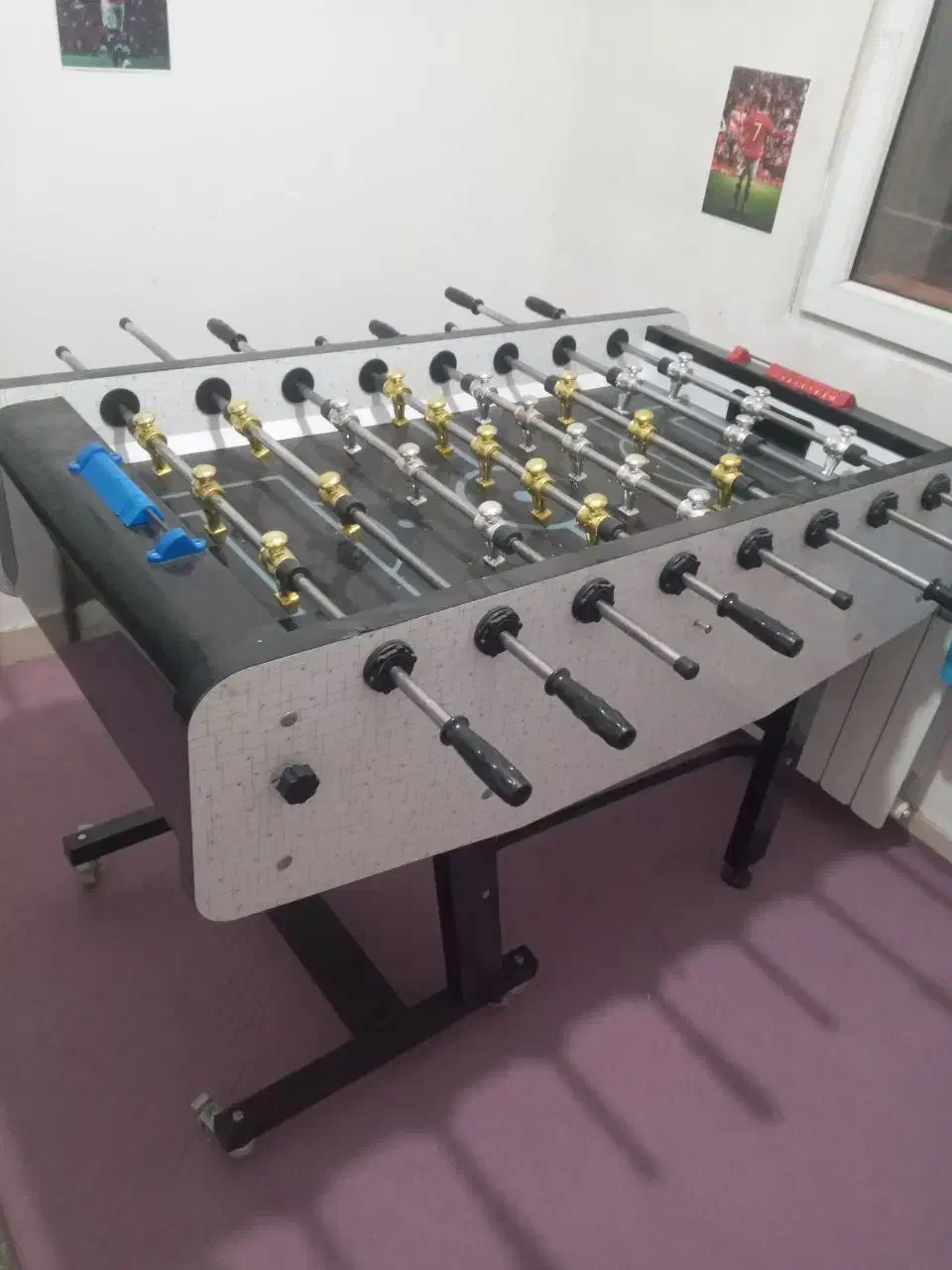 فوتبال دستی بزرگ صفحه شیشه و تاشو|تجهیزات ورزشی|مشکین‌دشت, |دیوار