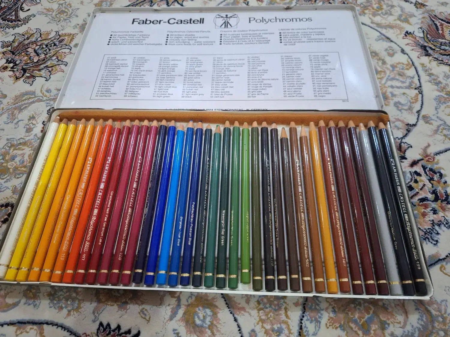 مدادرنگی فایبرکاستل اصل|لوازم التحریر|اهواز, سپیدار|دیوار