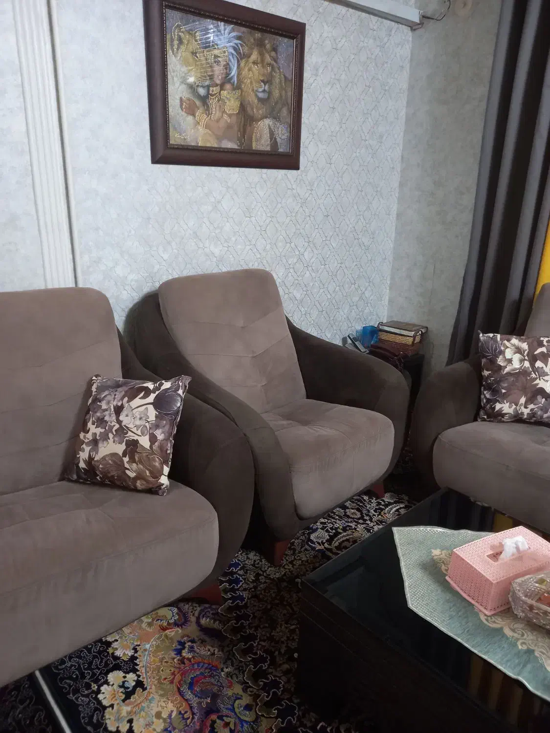مبل ۷نفره|مبلمان خانگی و میز عسلی|اهواز, شهرک دانشگاه|دیوار