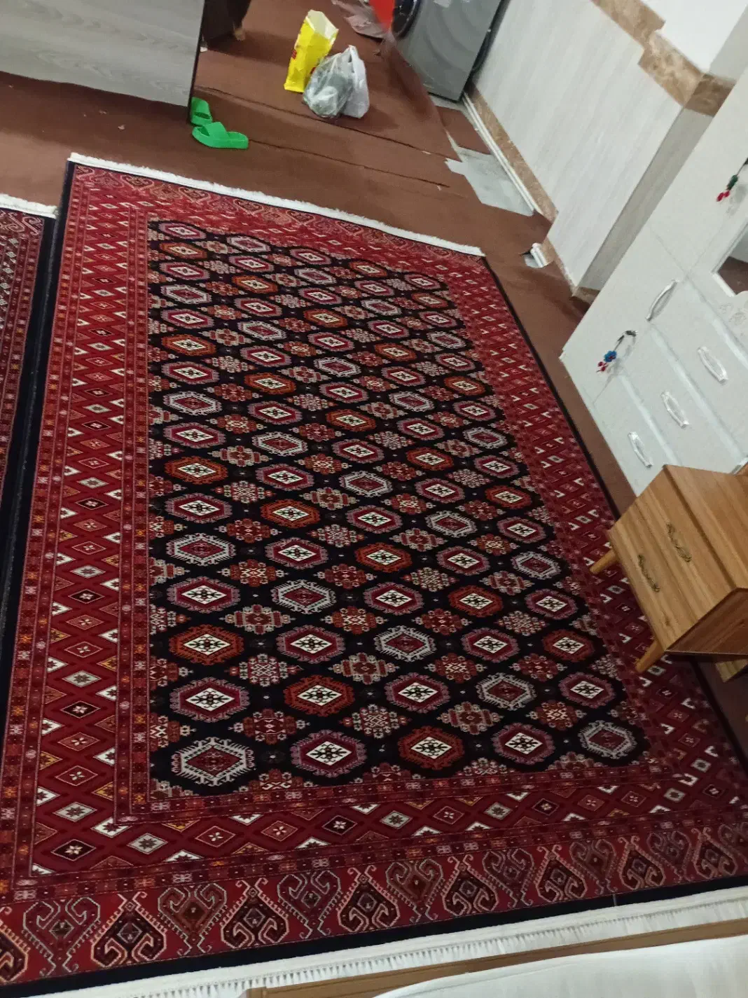 فروش فرش فوری تازه و نو|فرش|کلاله, |دیوار