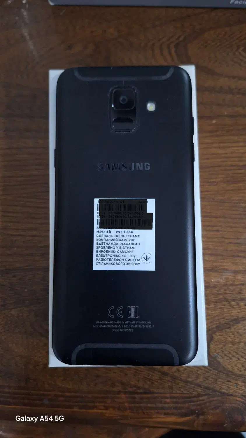 گوشی سامسونگ A6|موبایل|اصفهان, ملک‌شهر|دیوار