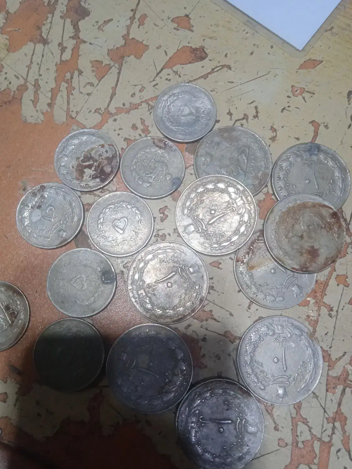 سکه قدیمی پهلوی|کلکسیون سکه، تمبر، اسکناس|ارومیه, |دیوار