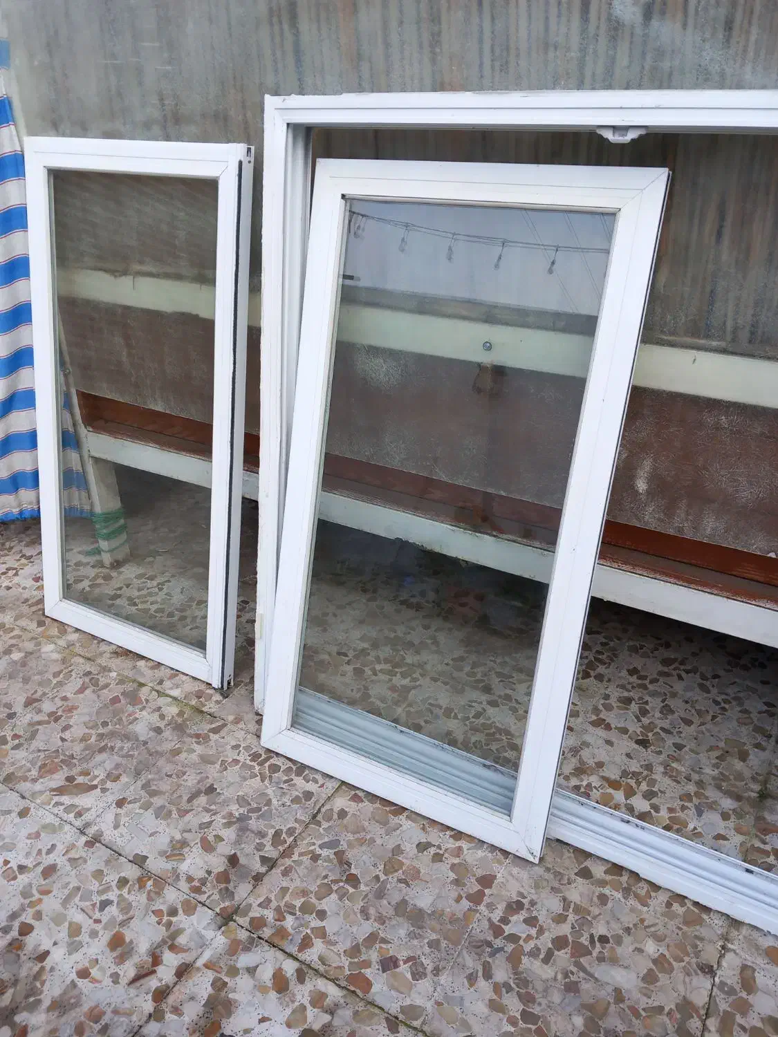 پنجره دوجداره آلمینیومی|مصالح و تجهیزات ساختمان|بندر انزلی, لیچارگی حسن رود|دیوار