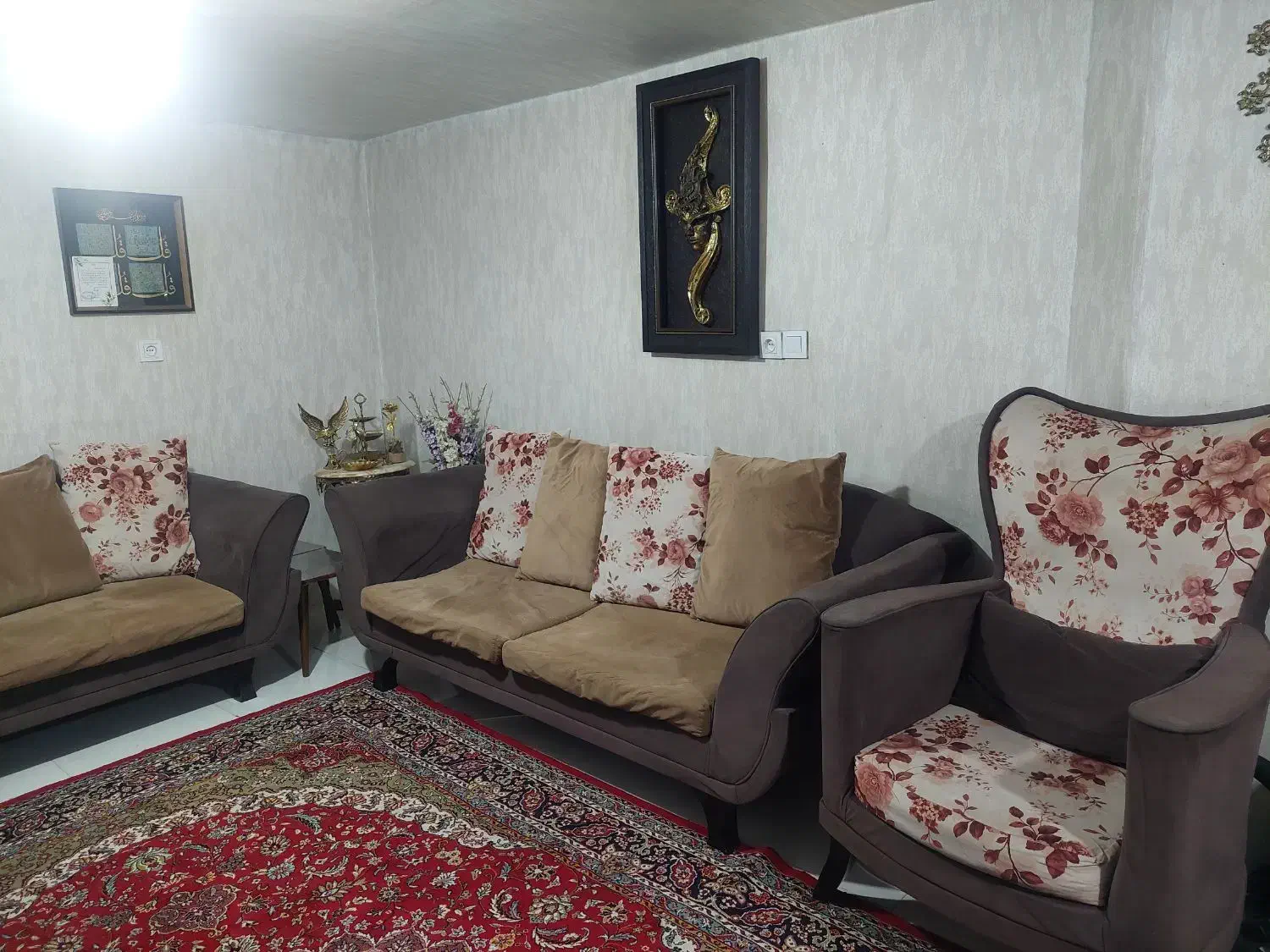 مبل راحتی ۷ نفره|مبلمان خانگی و میز عسلی|تهران, تختی|دیوار