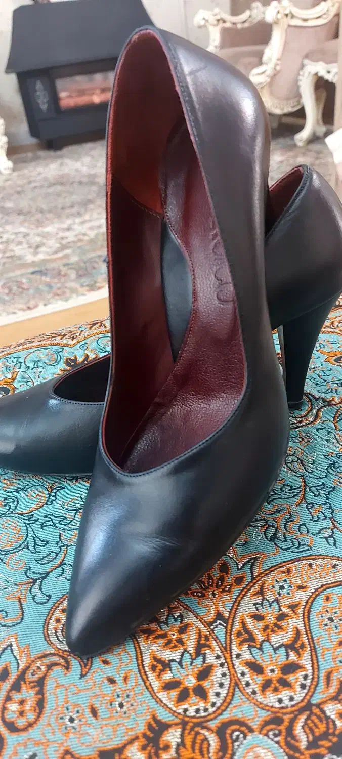 کفش چرم کروکو|کیف، کفش، کمربند|بهار, |دیوار