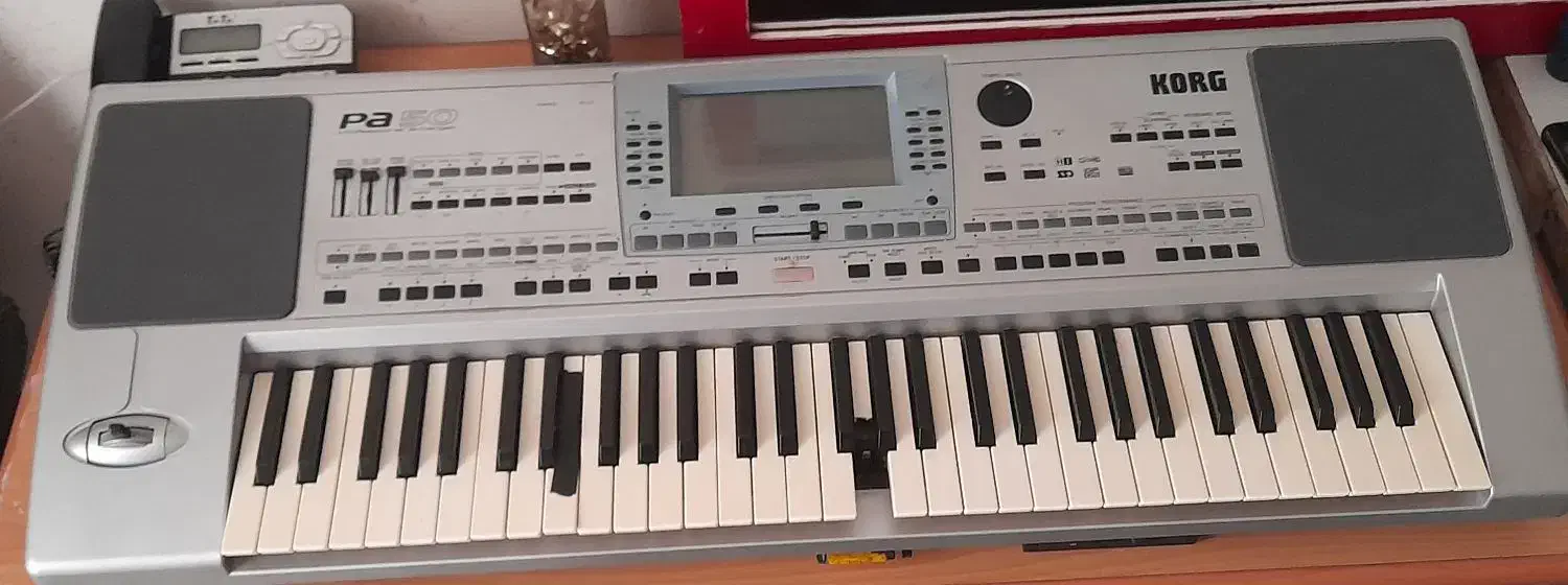 ارگ Pa50 تبدیل به 80|پیانو، کیبورد، آکاردئون|خرمدره, |دیوار