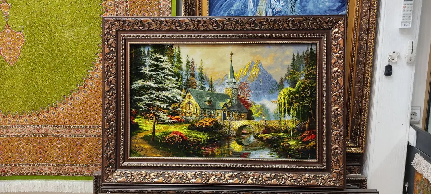 تابلو فرش|تابلو فرش|اصفهان, جامی|دیوار