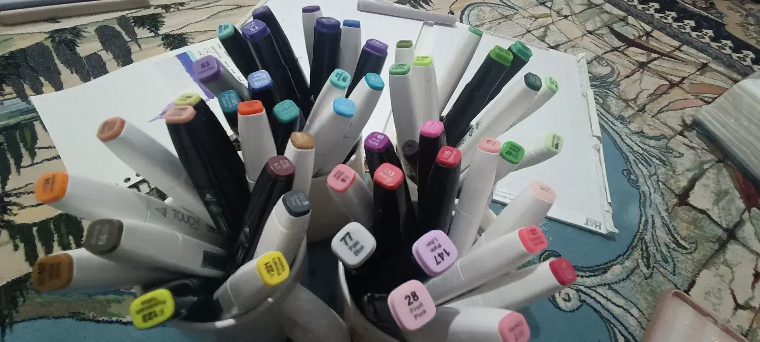 ماژیک راندو touch|لوازم التحریر|شیراز, شهرک گلستان شمالی|دیوار