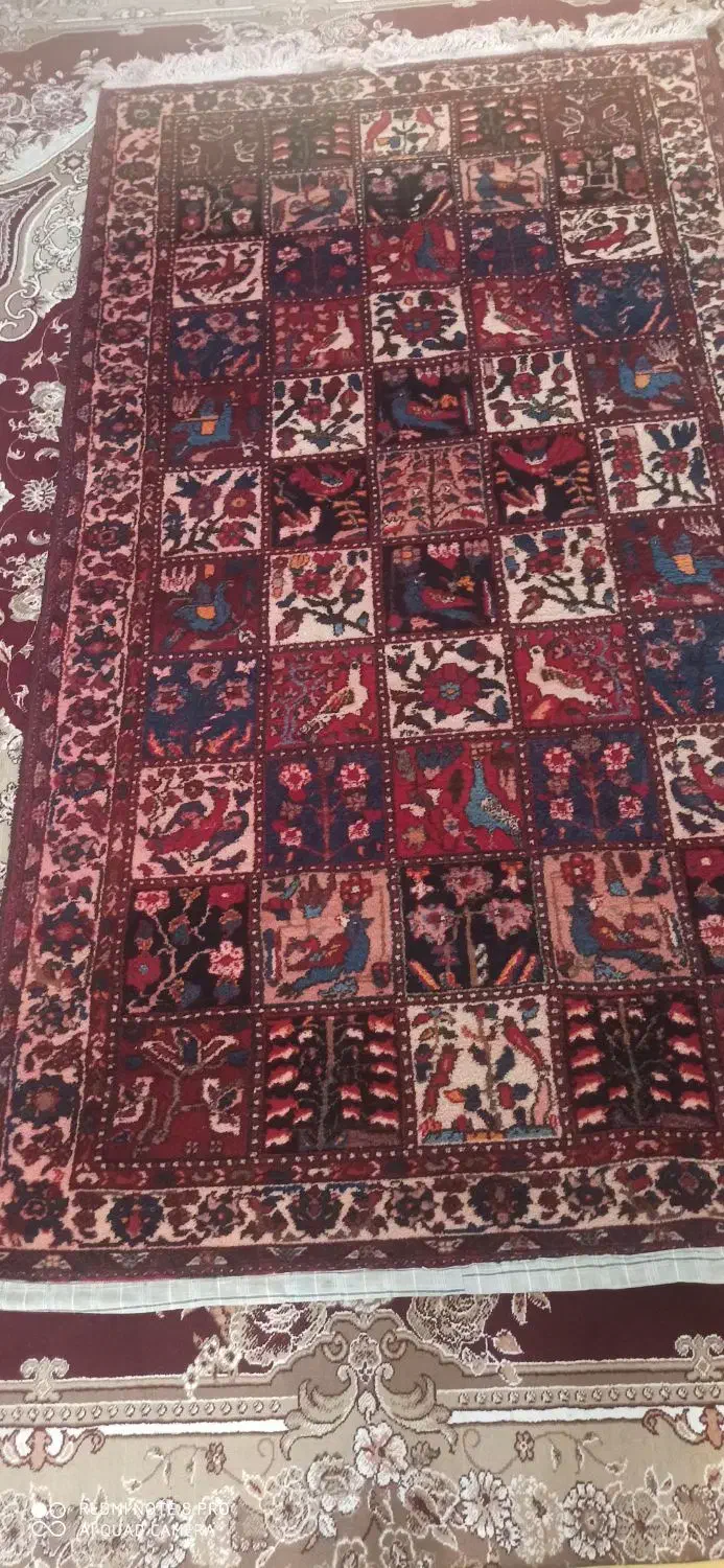 فرش دستباف بختیاری با قدمت ۷۰سال|فرش|دزفول, |دیوار