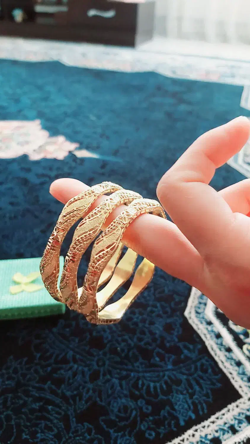 النگوی ۱۸ عیار با طراحی شیک|جواهرات|بوشهر, |دیوار