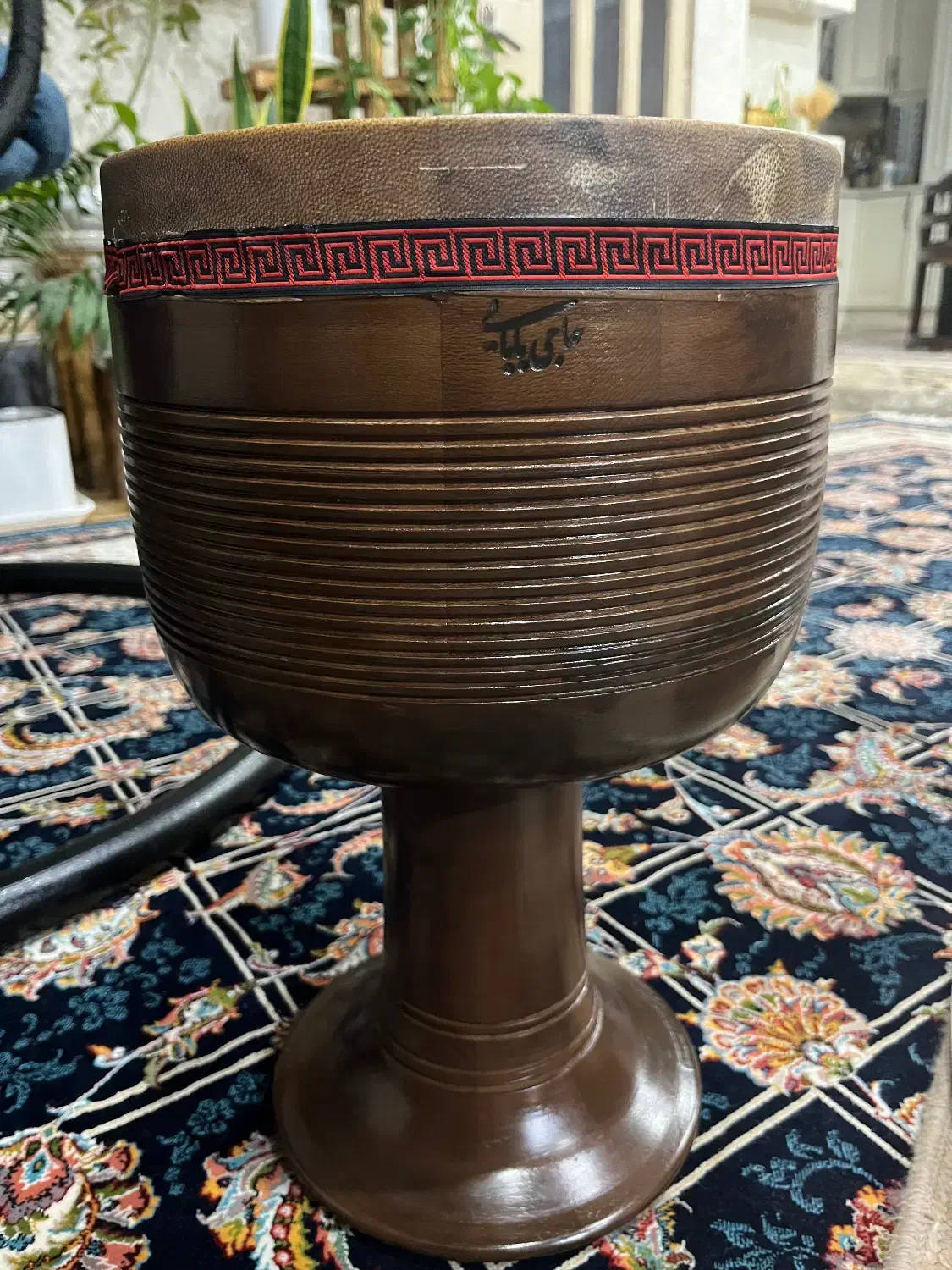 تمبک ترکه ای حاج بابایی|سازهای سنتی|خرم‌آباد, |دیوار