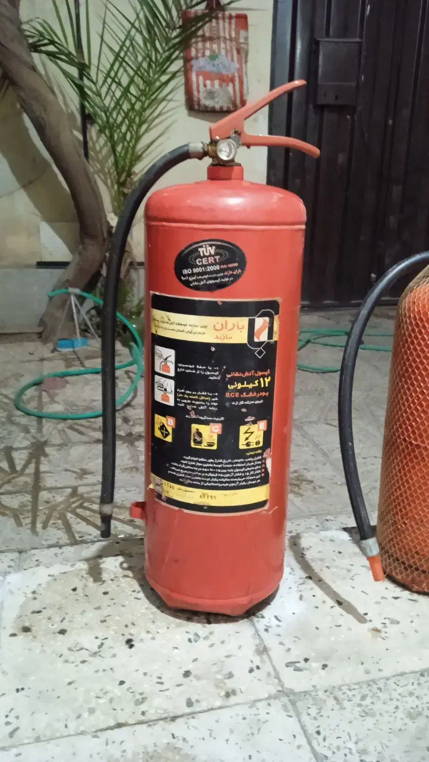 کپسول آتش نشانی|ماشینآلات صنعتی|فردوسیه, |دیوار