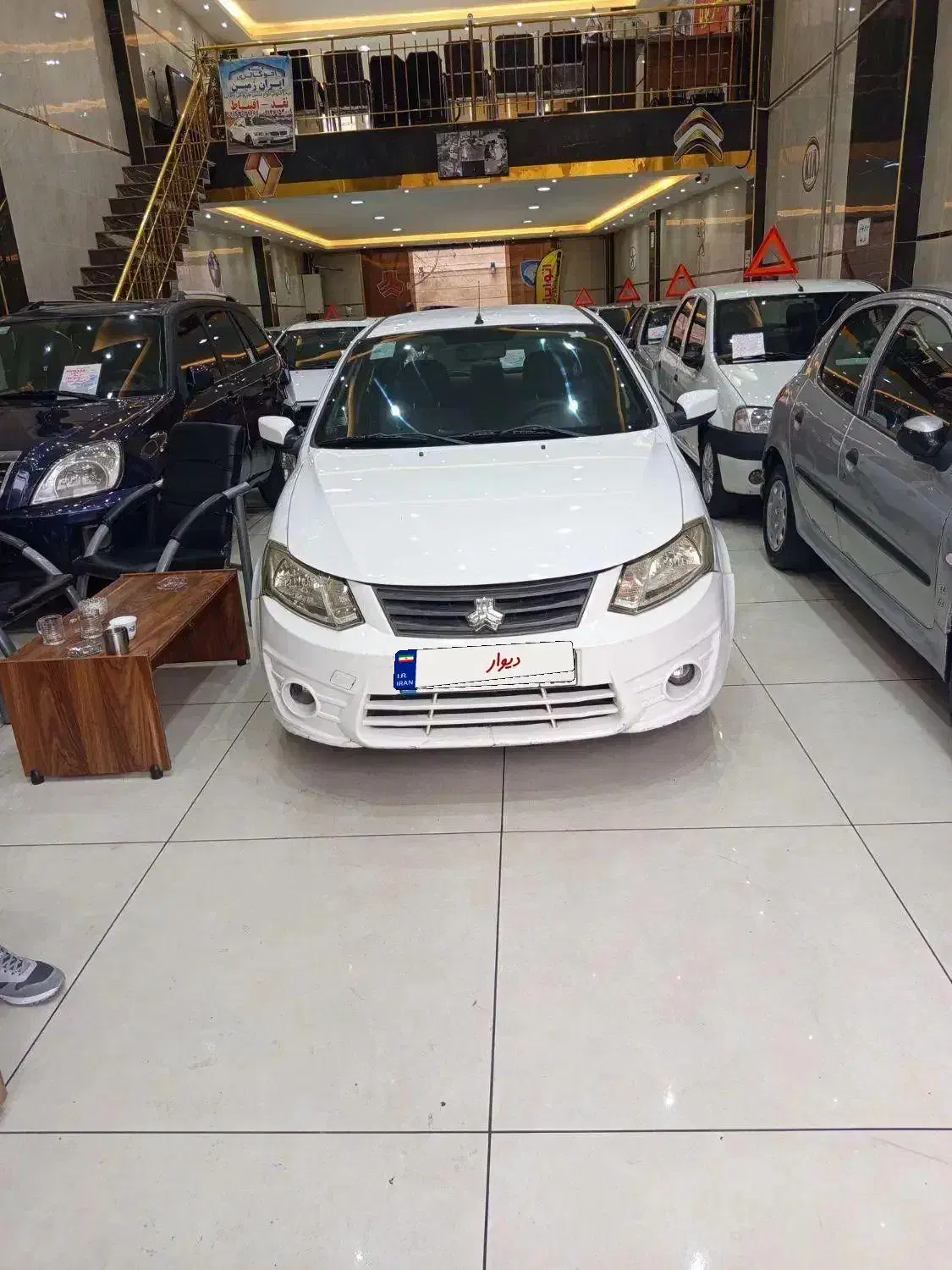 ساینا مدل ۹۷ سفید|خودرو سواری و وانت|تبریز, |دیوار