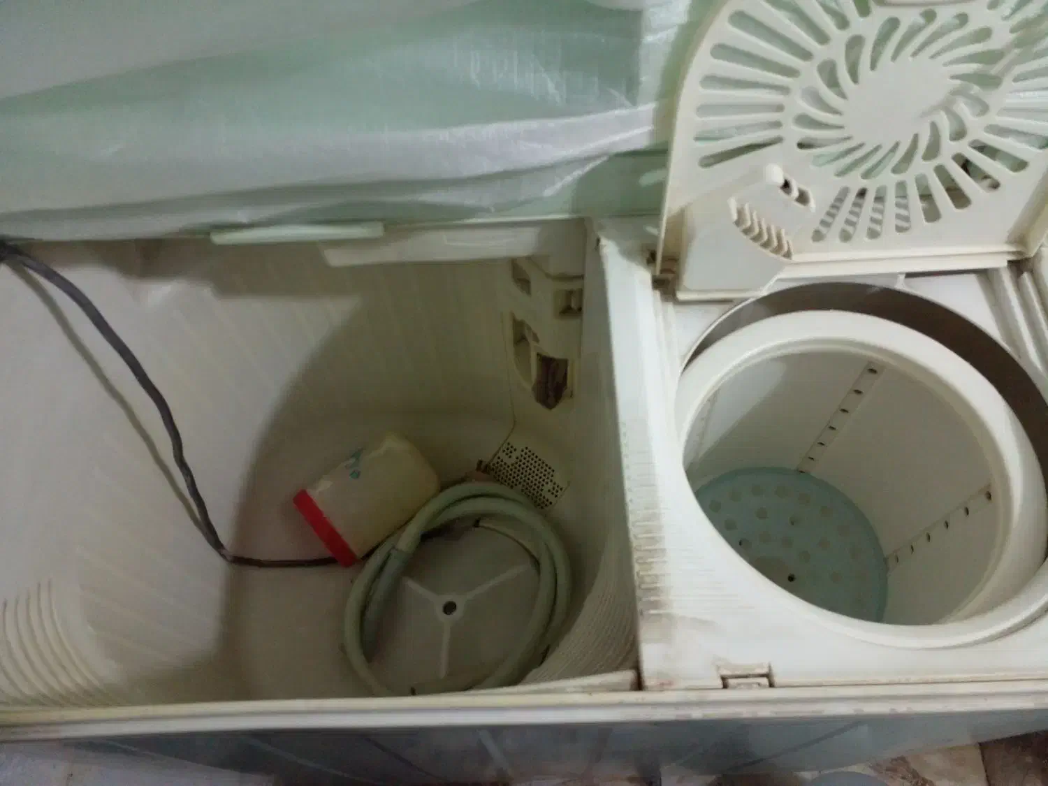 ماشین لباسشویی اصل ژاپن دوقلو ۷کیلویی|ماشین لباسشویی و خشککن لباس|محمدیه-قزوین, |دیوار