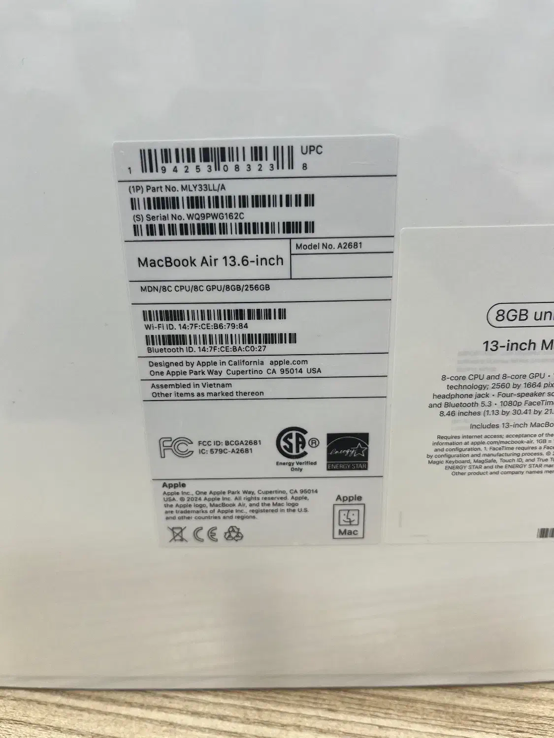 macbook air 13 mly33LL/A|رایانه همراه|تهران, جردن|دیوار