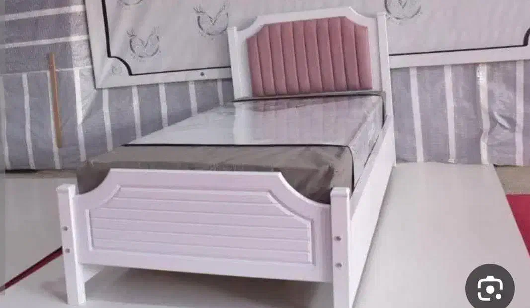 تخت یک نفره رز سفید|تخت و سرویس خواب|برازجان, |دیوار