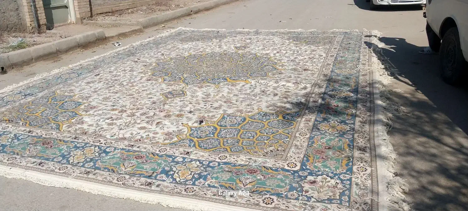 فرش دستبافت ۲۴ متری طرح اصفهان|فرش|تهران, مخصوص|دیوار