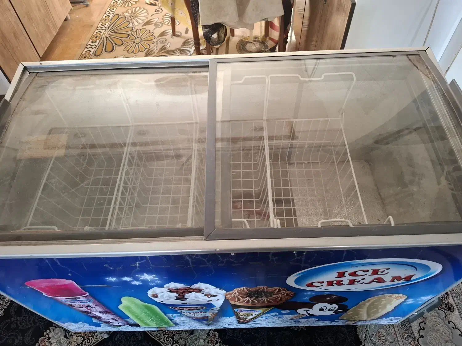 یخچال بستنی ۴۰۰لیتری|فروشگاه و مغازه|صحنه, |دیوار