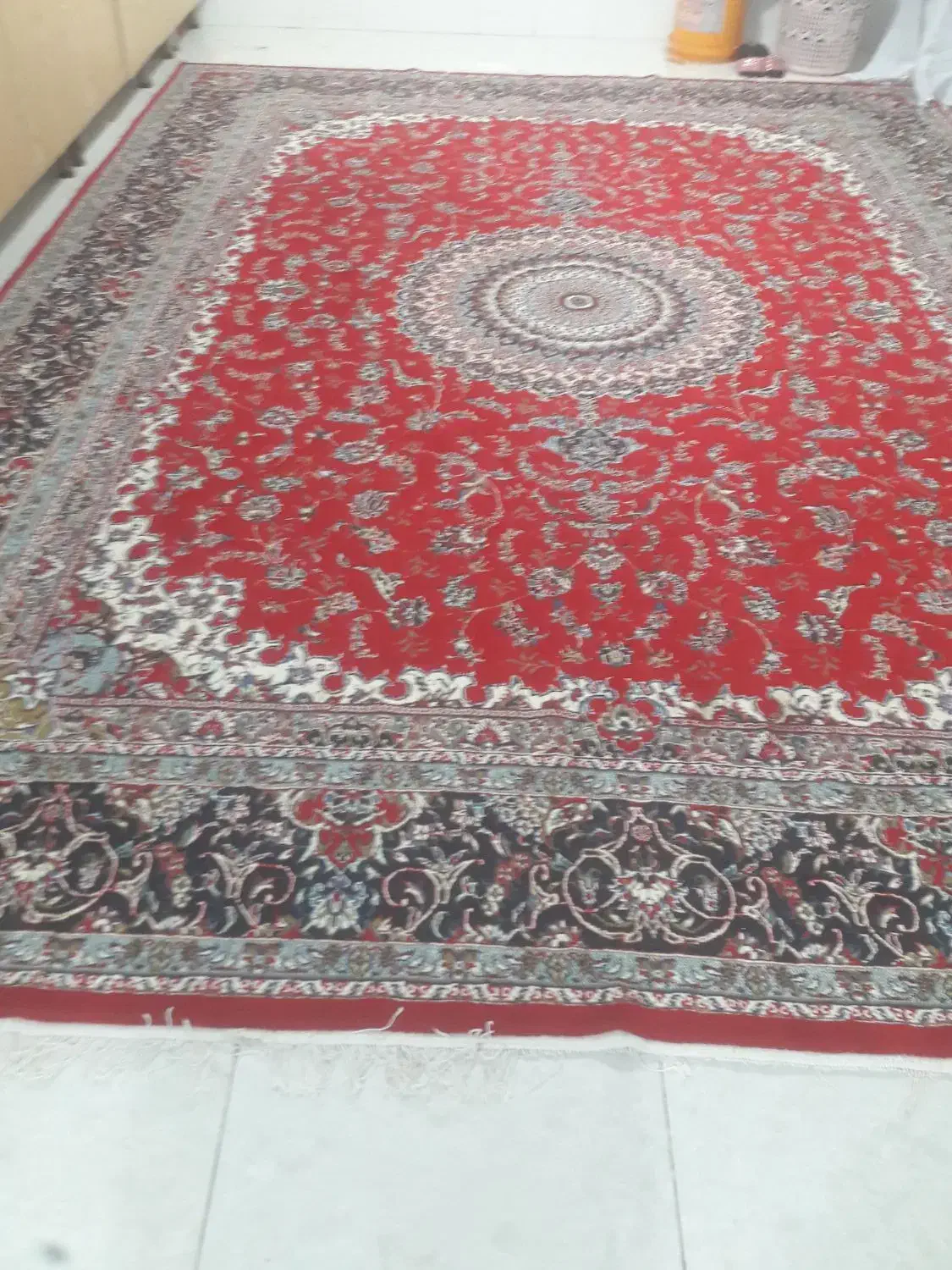 فرش قرمزرنگ|فرش|بجنورد, |دیوار