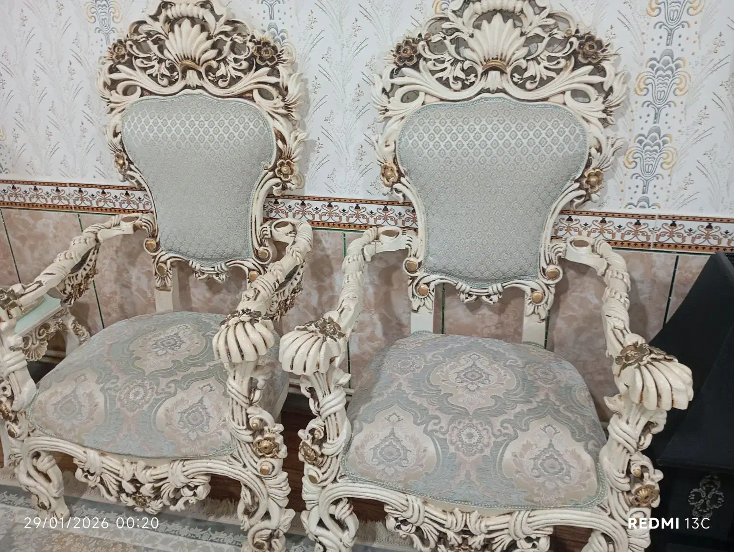 مبل سلطنتی|مبلمان خانگی و میز عسلی|پارس‌آباد, |دیوار