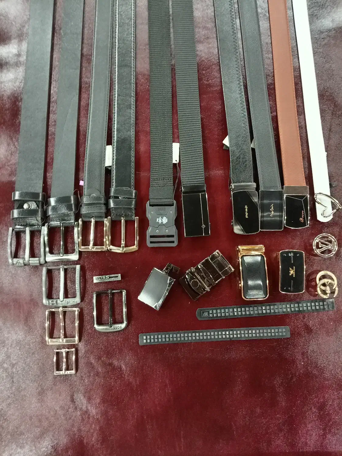 کمربند چرمی و کنفی(تولید کننده،بم)|کیف، کفش، کمربند|بم, |دیوار