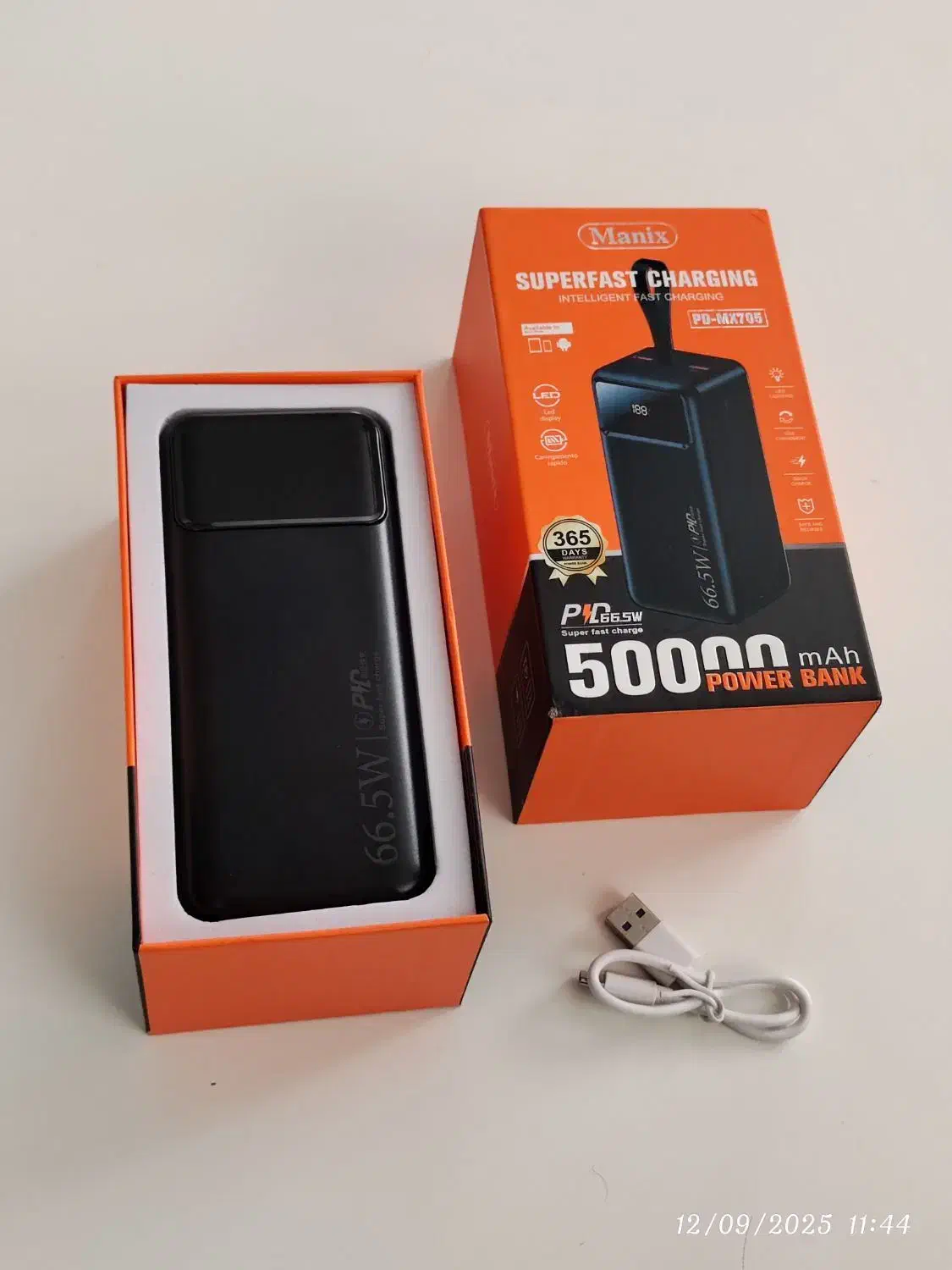 پاوربانک 50 هزار شارژ سریع کاملا نو|لوازم جانبی موبایل و تبلت|اصفهان, عباسآباد|دیوار