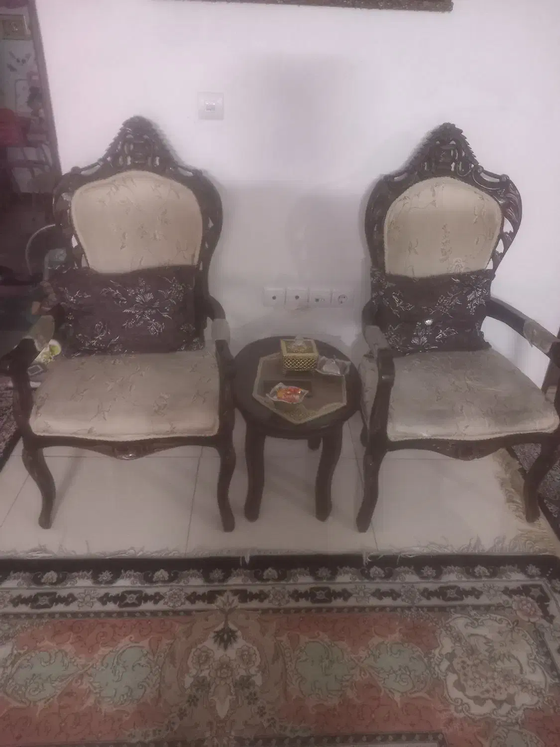مبل سلطنتی|مبلمان خانگی و میز عسلی|صباشهر, |دیوار