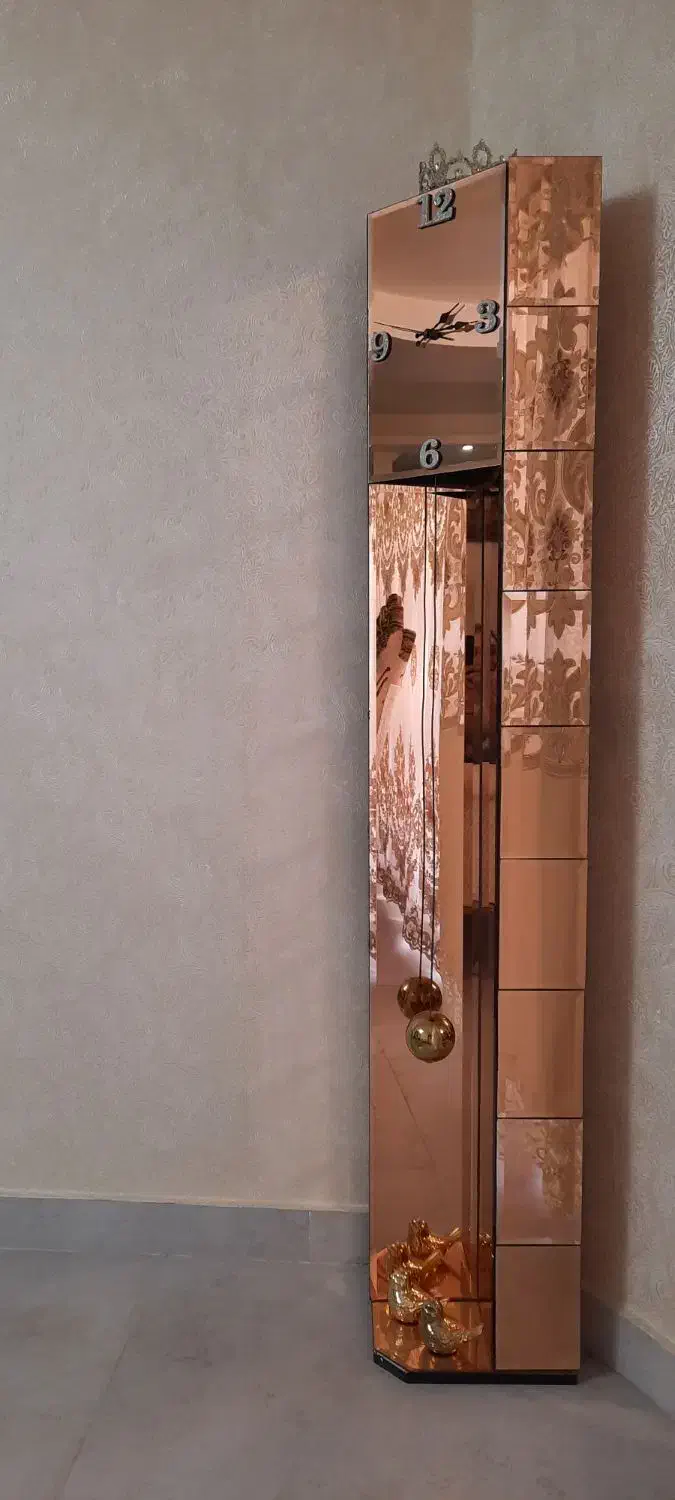 ساعت ایستاده آینه ای|ساعت دیواری و تزئینی|رشت, دروازه لاکان|دیوار