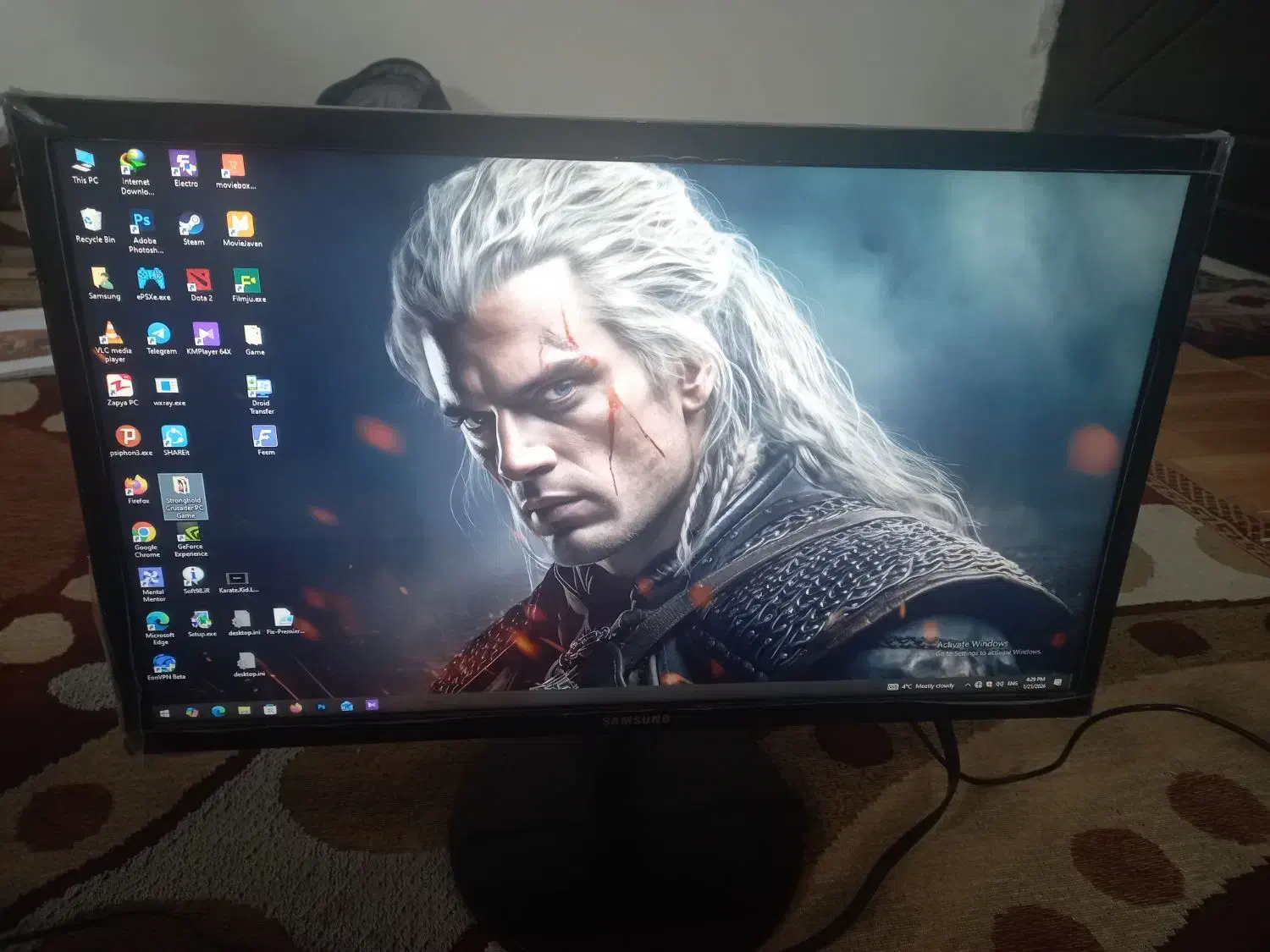 مانیتور سامسونگ|قطعات و لوازم جانبی رایانه|ری, جوانمرد قصاب|دیوار