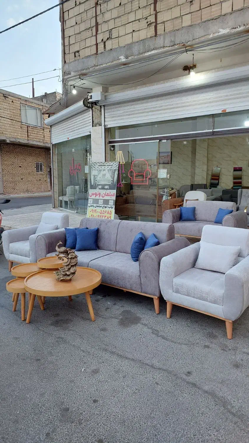 مدلمینیمال،تخت شو|مبلمان خانگی و میز عسلی|پرند, فاز ۰|دیوار