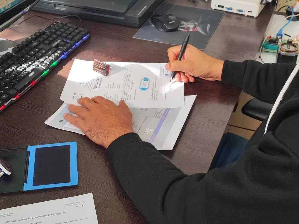 لاتاری گرین کارت آمریکا|خدمات رایانهای و موبایل|کرمانشاه, |دیوار