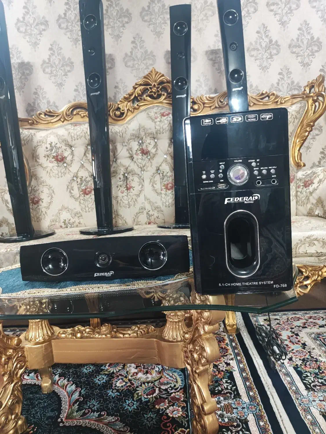 سینما خانواده مارک فدرال|سیستم صوتی خانگی|ملایر, |دیوار