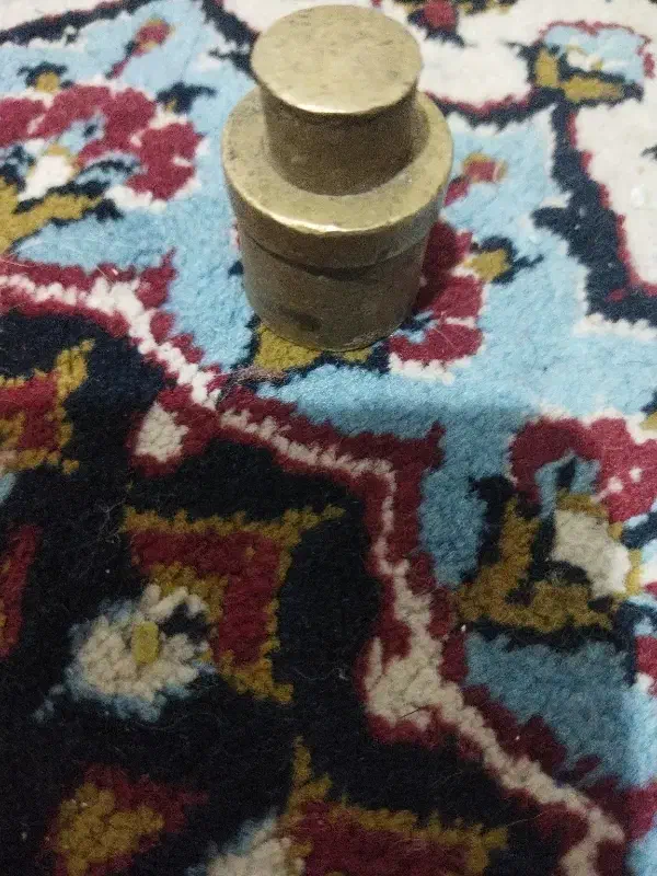 سنگ وزن برنجی قدیمی|کلکسیون اشیاء عتیقه|سبزوار, میدان بار|دیوار