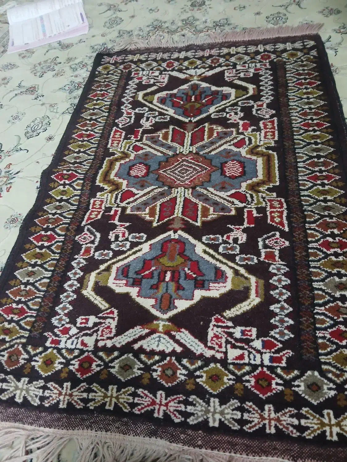 جانمازی|گلیم، جاجیم، گبه|گنبد کاووس, |دیوار