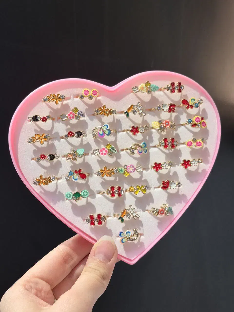 انگشتر بچگانه فانتزی فلزی|جواهرات|خرمآباد, |دیوار