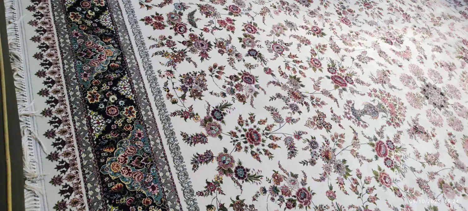 فرش ۱۲متری طرح شاه عباسی قیطران درحدنو|فرش|رشت, رودبارتان|دیوار