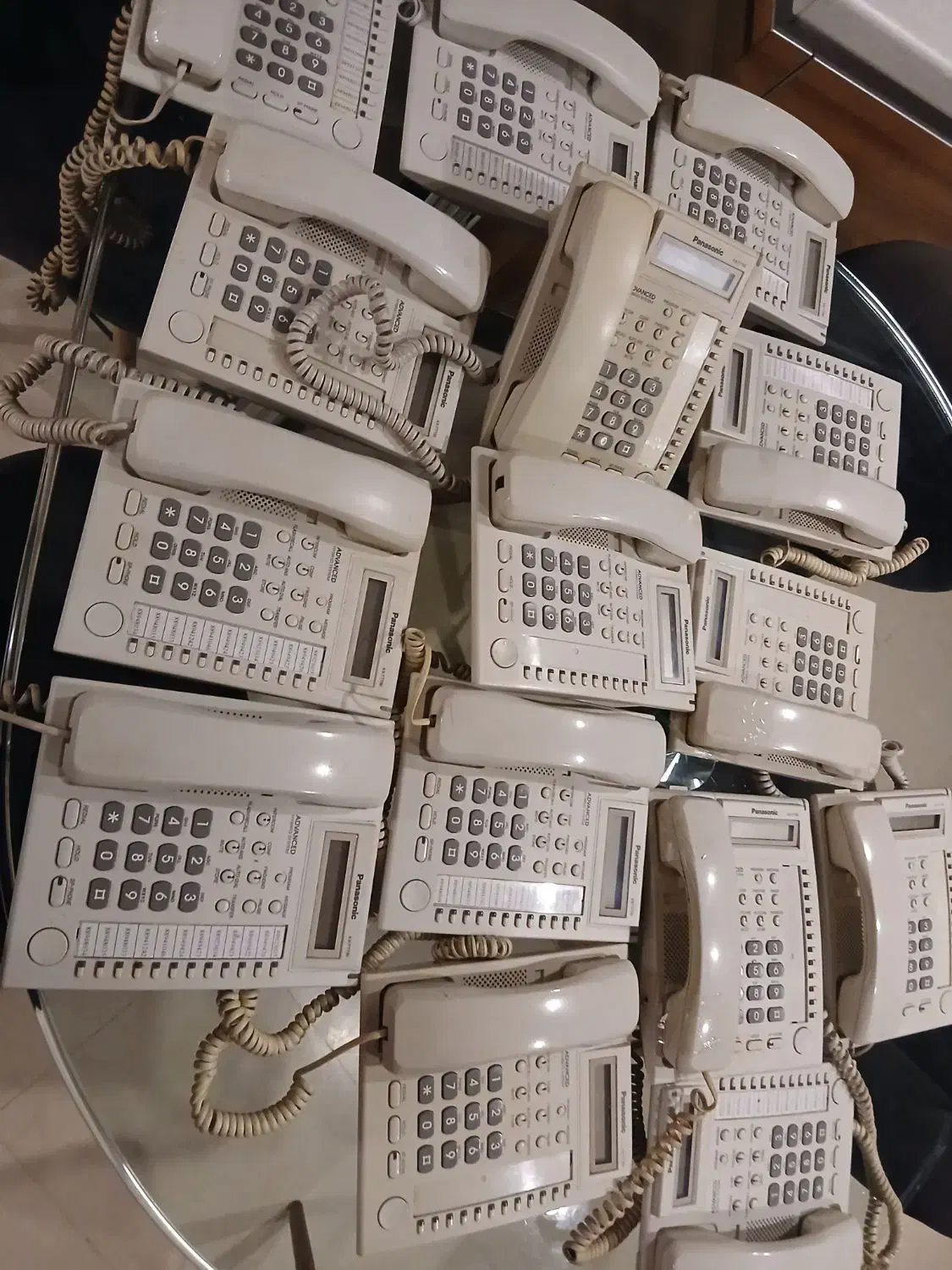 ۱۵ تا گوشی سانترال ۷۷۳۰ پاناسونیک ژاپنی|تلفن رومیزی|تهران, الهیه|دیوار