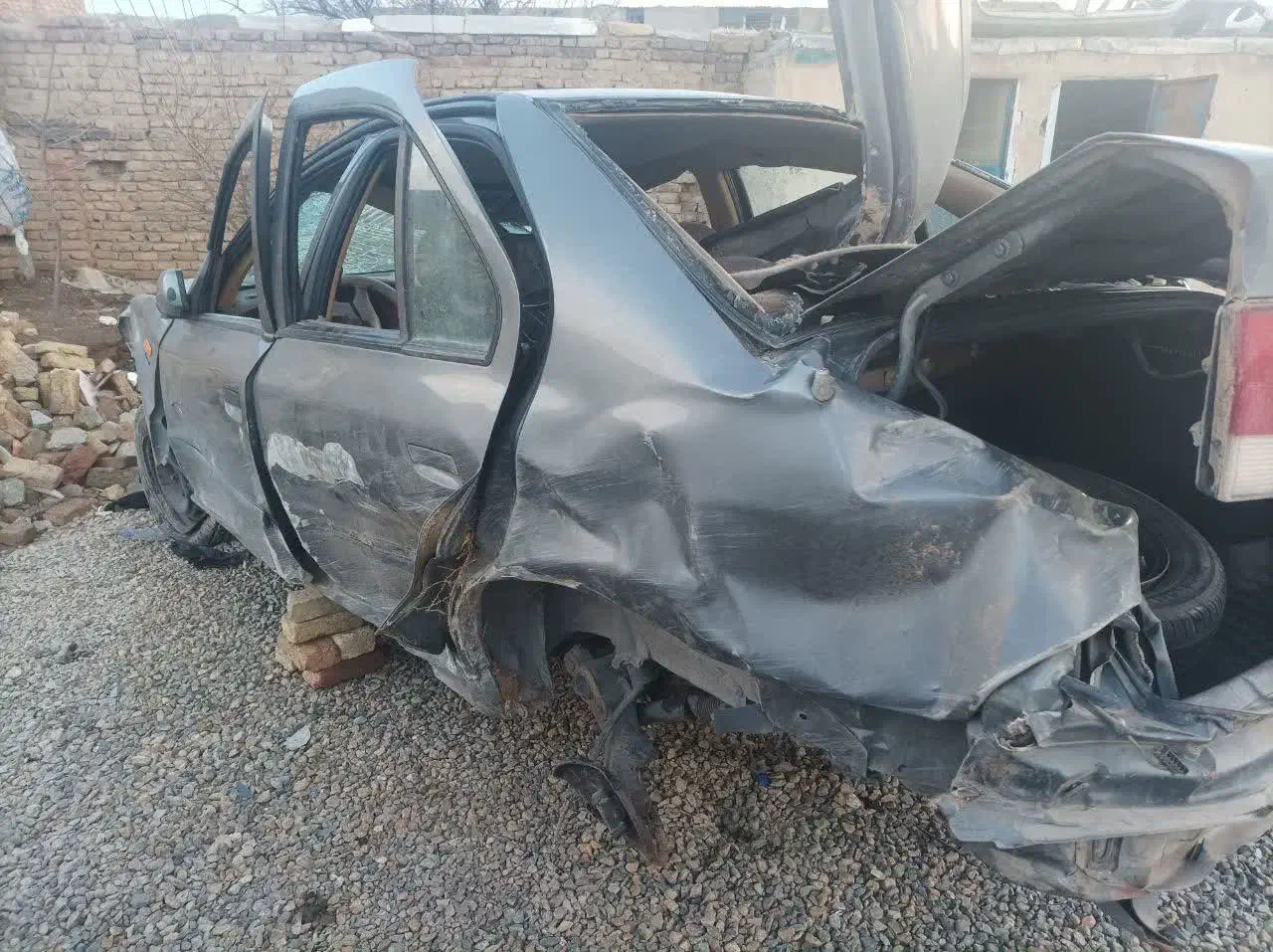 سمند ۸۶ تصادفی|خودرو سواری و وانت|همدان, |دیوار